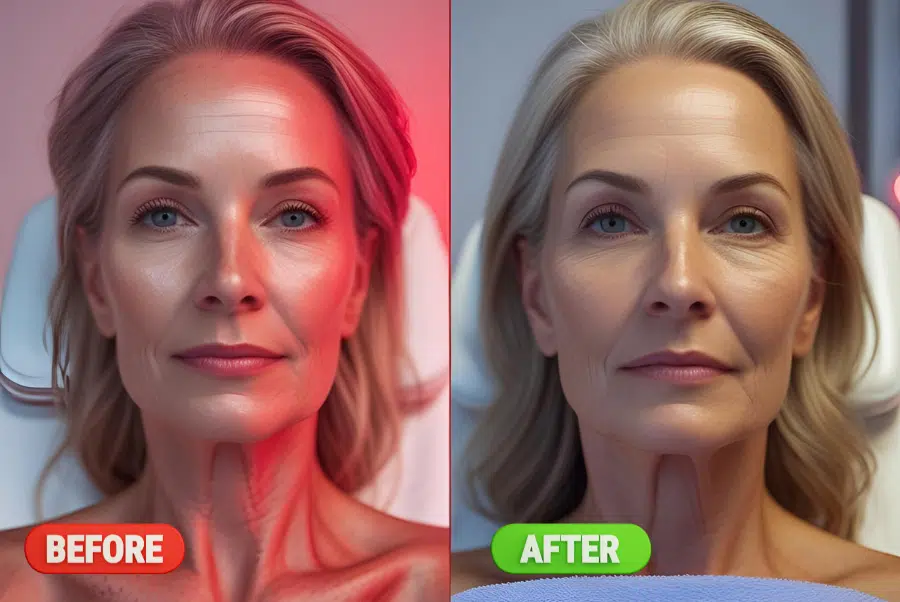 Red Light Therapy Benefits -Say Goodbye to Wrinkles