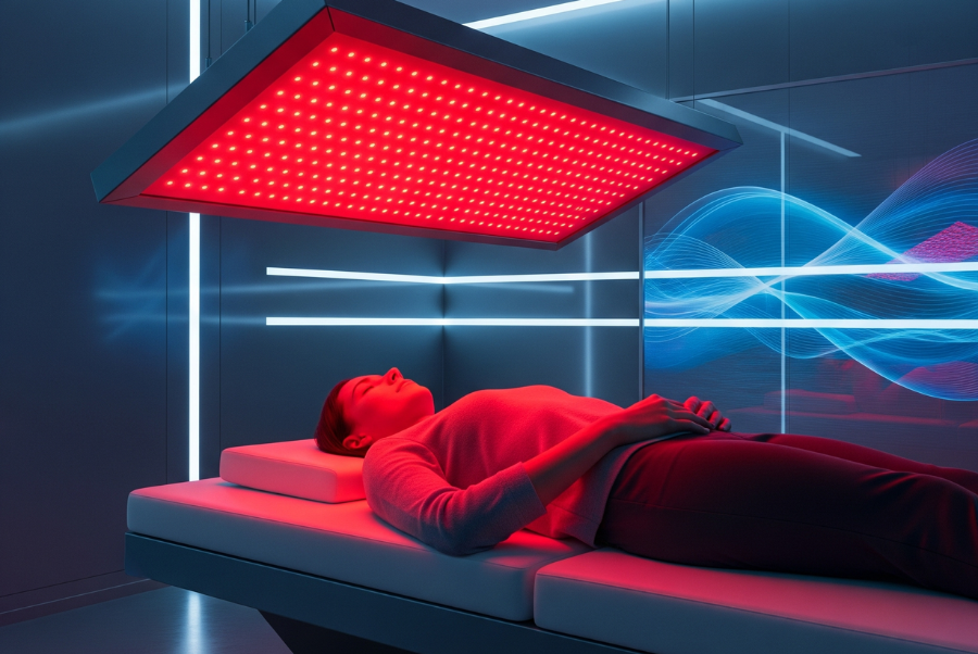 red light therapy for disc inflammation Yorktown VA