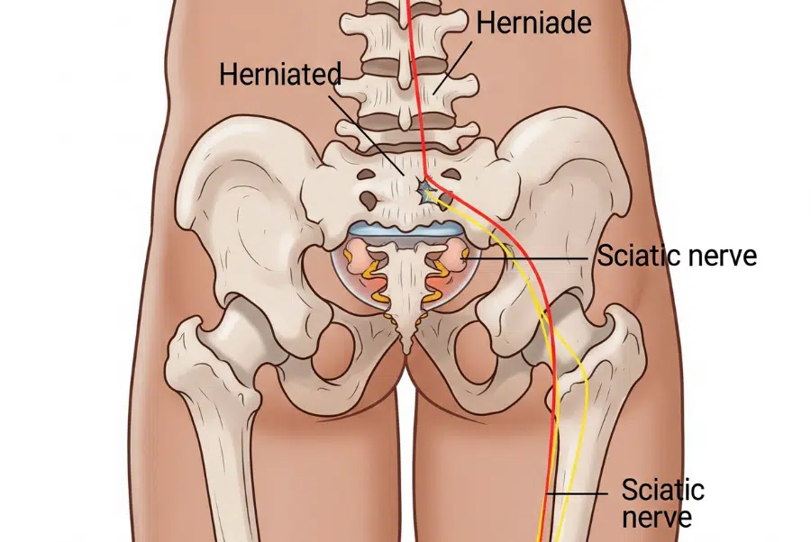 Sciatic Nerve Pain Due to Herniated Disc Yorktown VA