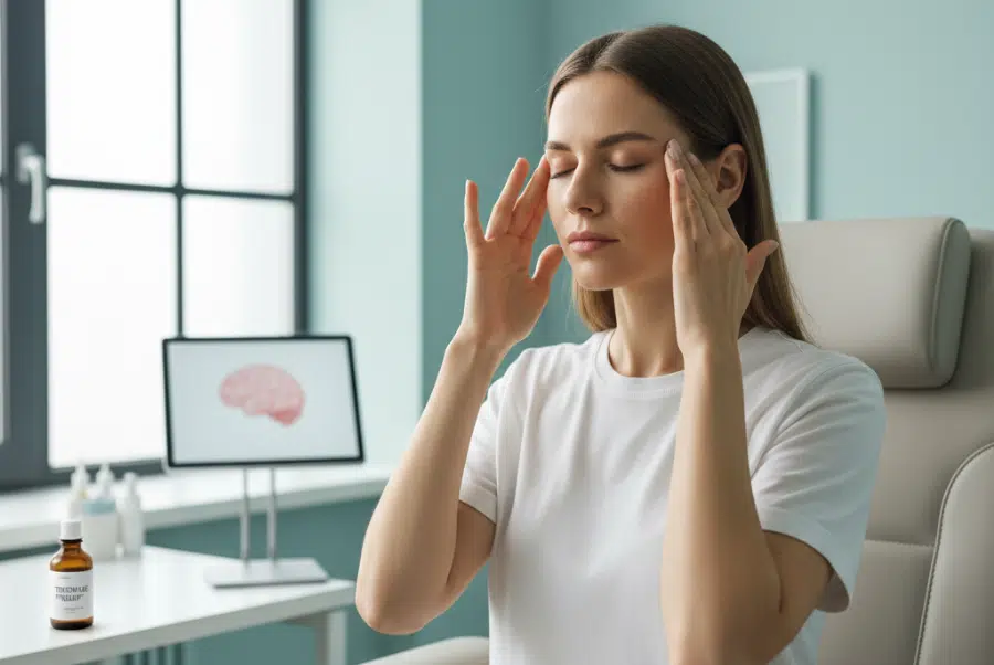 Yorktown patient experiencing headaches after whiplash injury