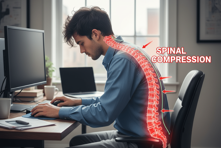 Sitting too long causing spinal stenosis Yorktown VA