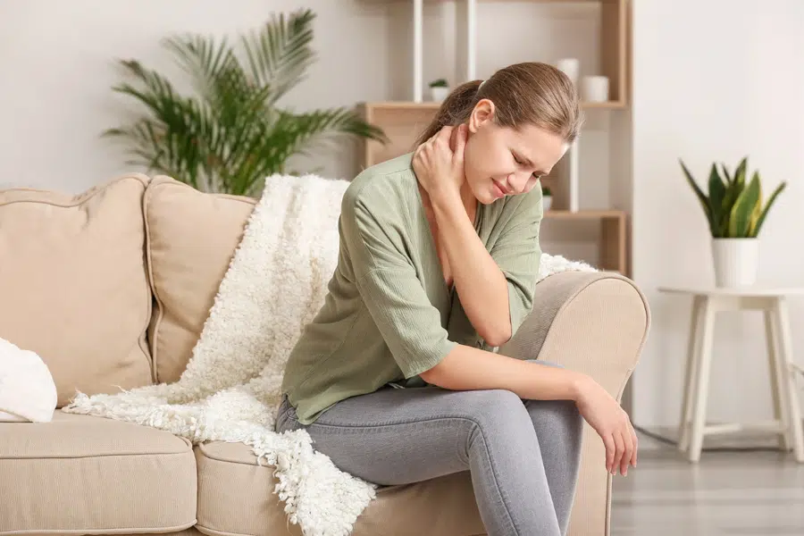 Delayed neck pain appearing days after Yorktown auto accident