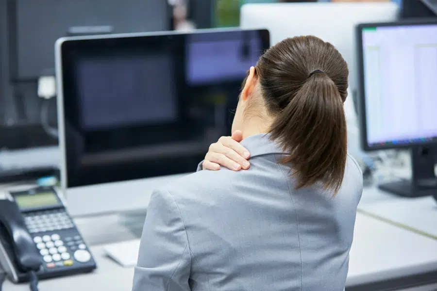 causes of neck strain Yorktown VA