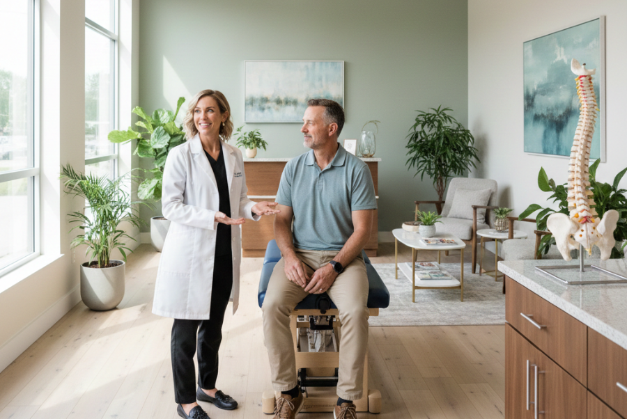 holistic chiropractic care at Back In Motion in Yorktown VA focused on whole-body wellness