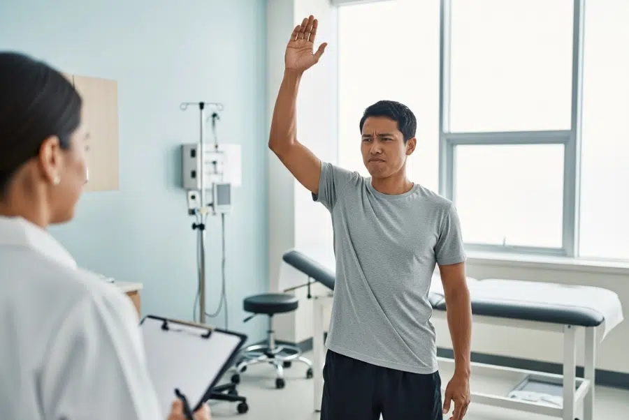 Shoulder impingement treatment by sports chiropractor Yorktown VA