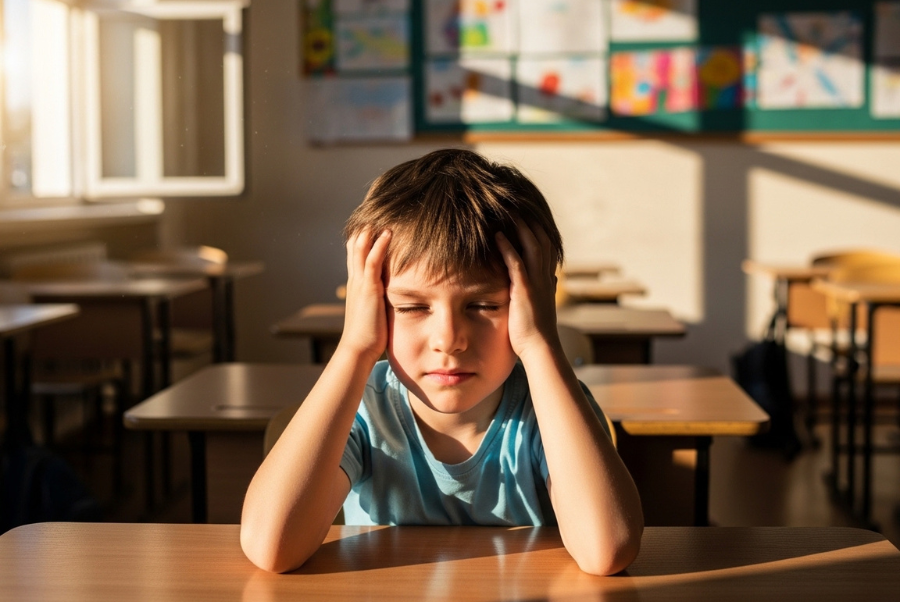 child headaches from posture and screen use chiropractic care